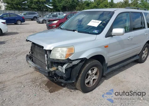 2006 Honda Pilot Ex from USA, damaged, VIN 5FNYF18416B015485